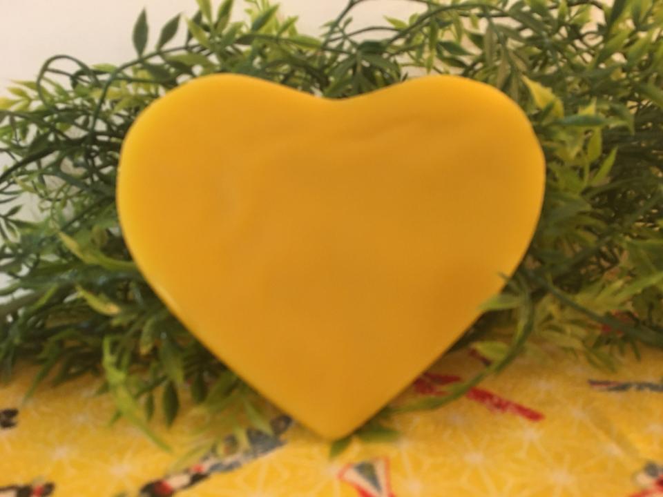 Beeswax Anniversary Heart Suncatcher