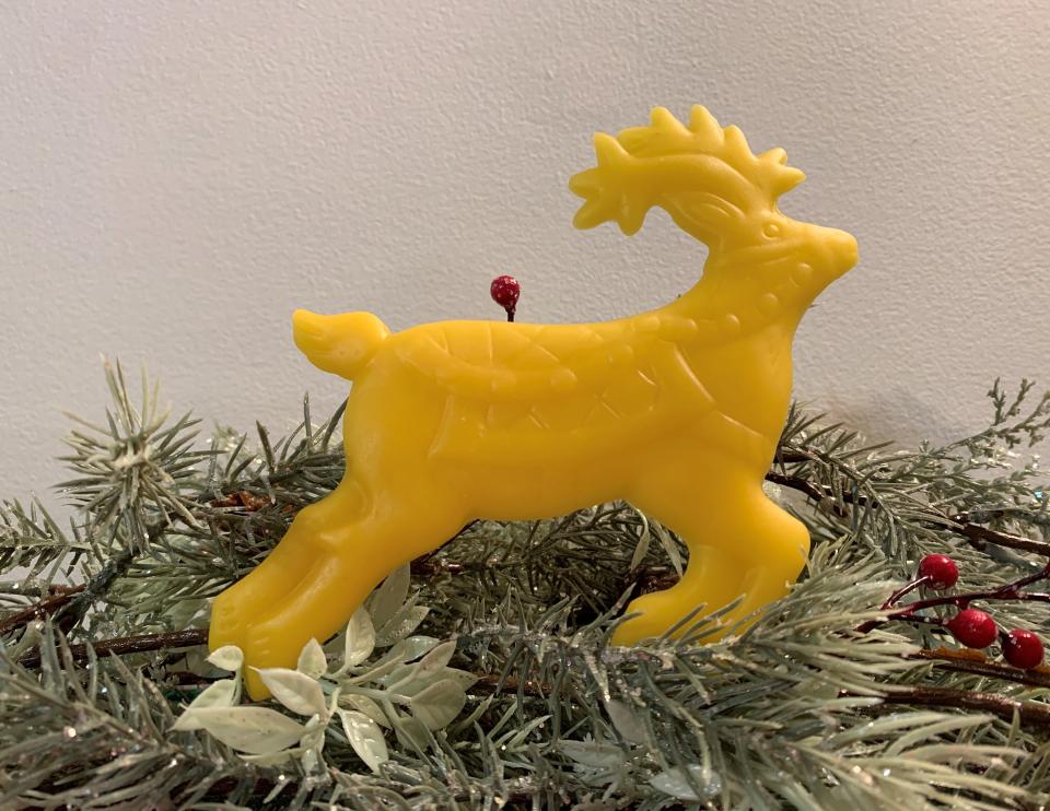 Beeswax Prancer Reindeer