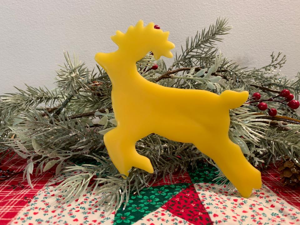 Beeswax Prancer Reindeer