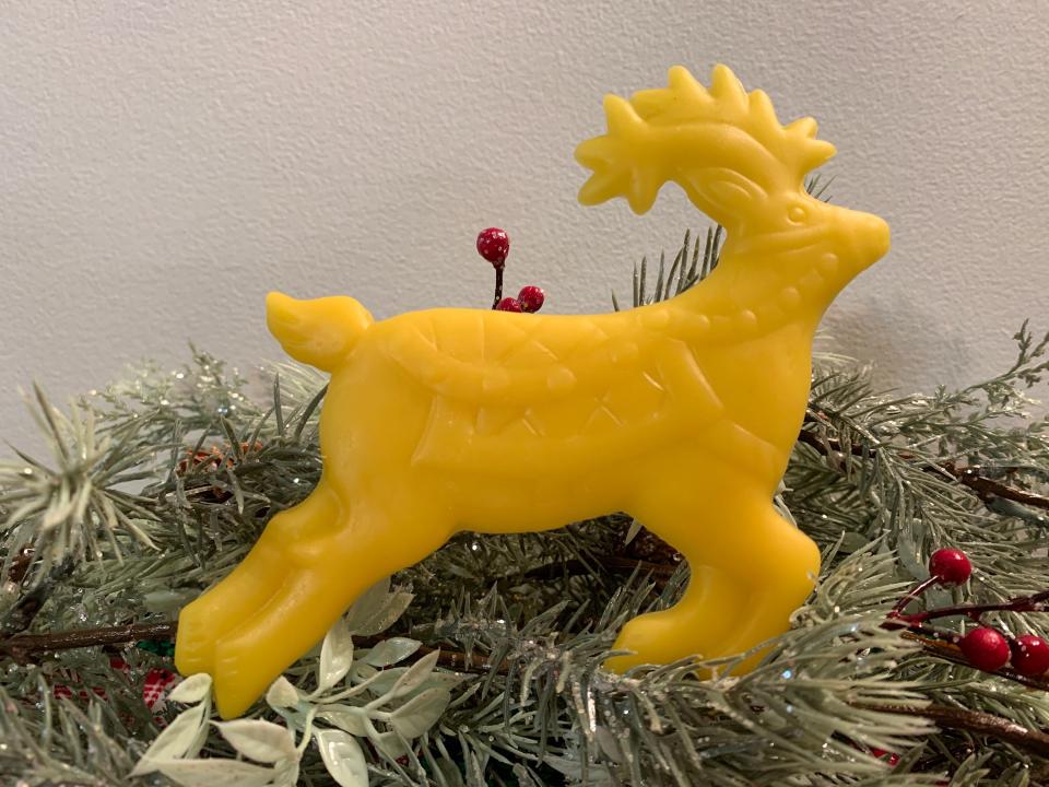 Beeswax Prancer Reindeer