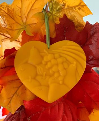 Beeswax Cornucopia  Heart