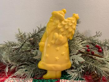 Beeswax Vintage Santa