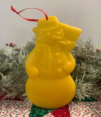 Beeswax Snowman