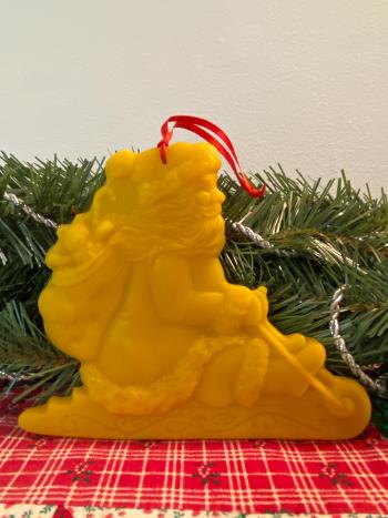 Beeswax  Santa Sledding