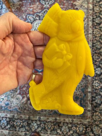 Beeswax Skater Bear