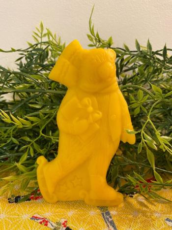 Beeswax Skater Bear