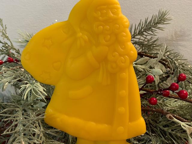 Beeswax Victorian Santa Claus