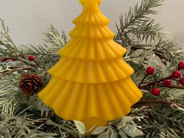 Beeswax Tiered Christmas Tree