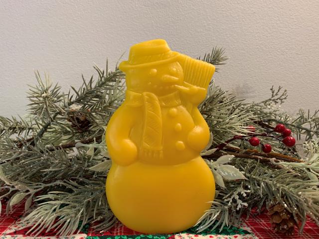 Beeswax Snowman