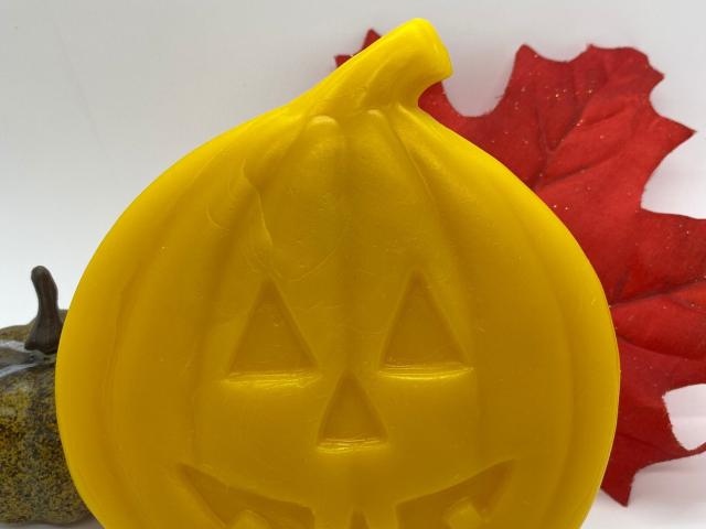 Beeswax Jack O’ Lantern Pumpkin